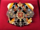 Символ Российской Империи Двуглавый орёл учрежденный Императором  Александром III в 1883 году с хрусталём