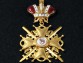Крест ордена Святого Станислава 2 степени с мечами, с короной