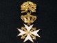 Крест ордена Святого Иоанна Иерусалимского мальтийский, кавалерский с бантом
