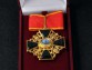 Крест ордена Святой Анны 2 степени чёрной эмали